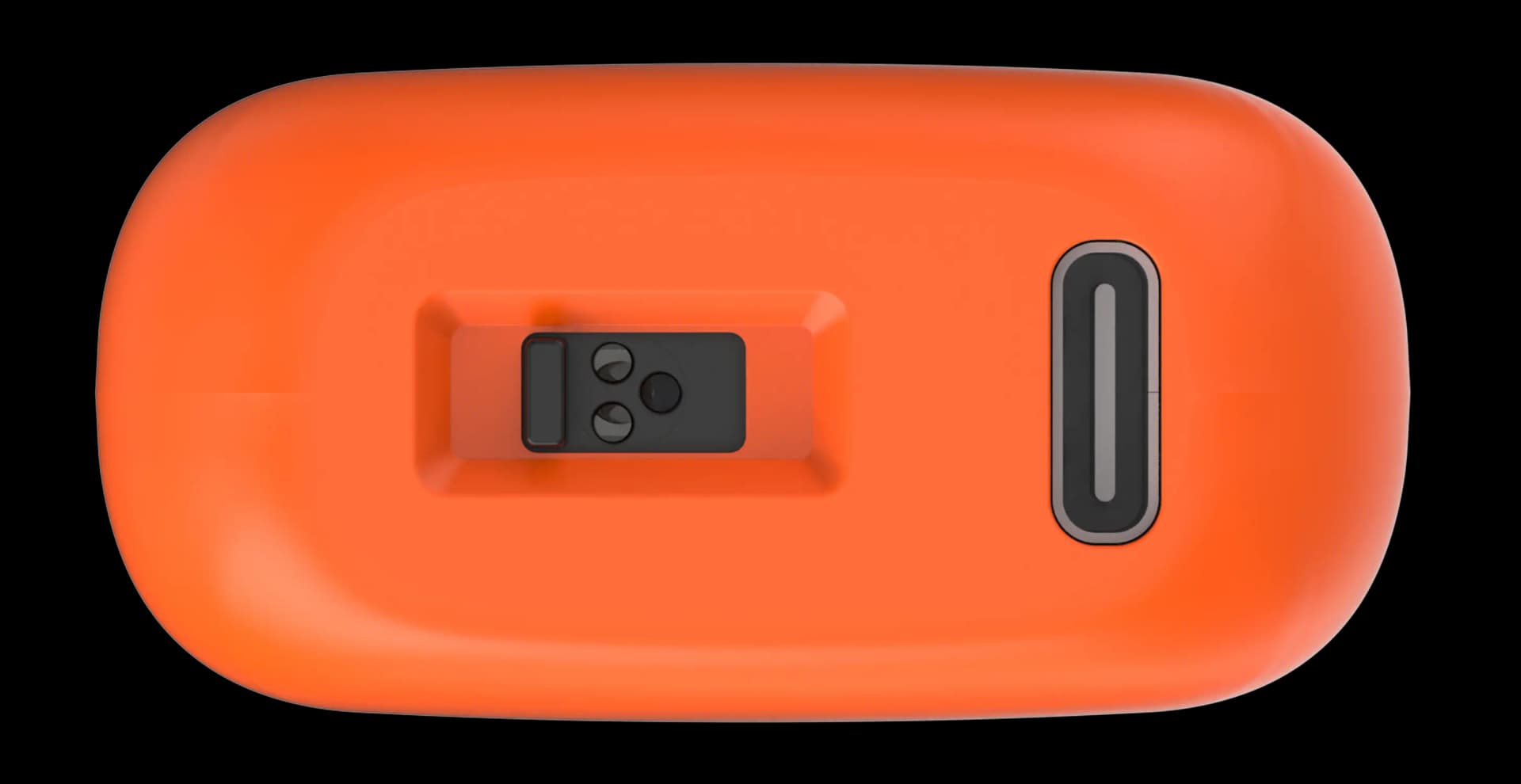 Air bottom view showing airflow switch