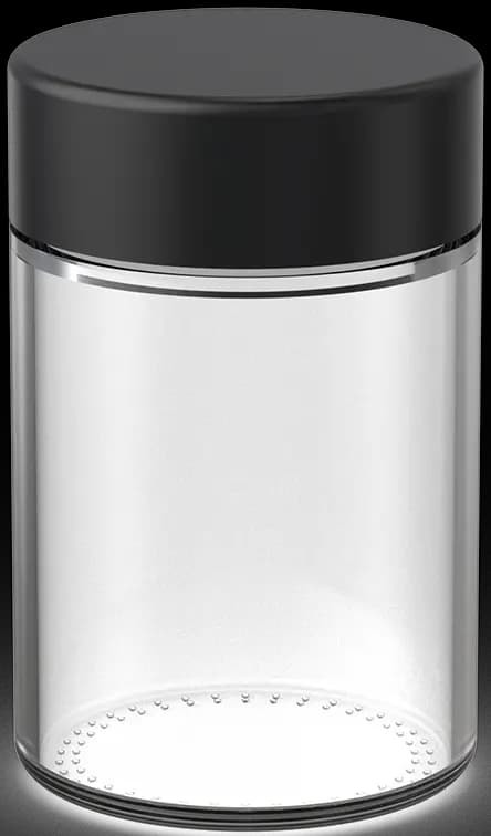 5 oz child-resistant glass jar