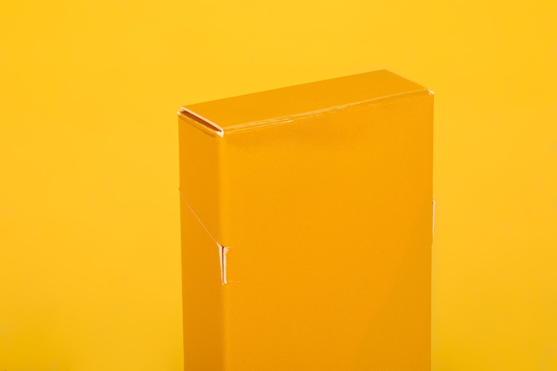 Peel N Tear box sealed showing perforated tear line