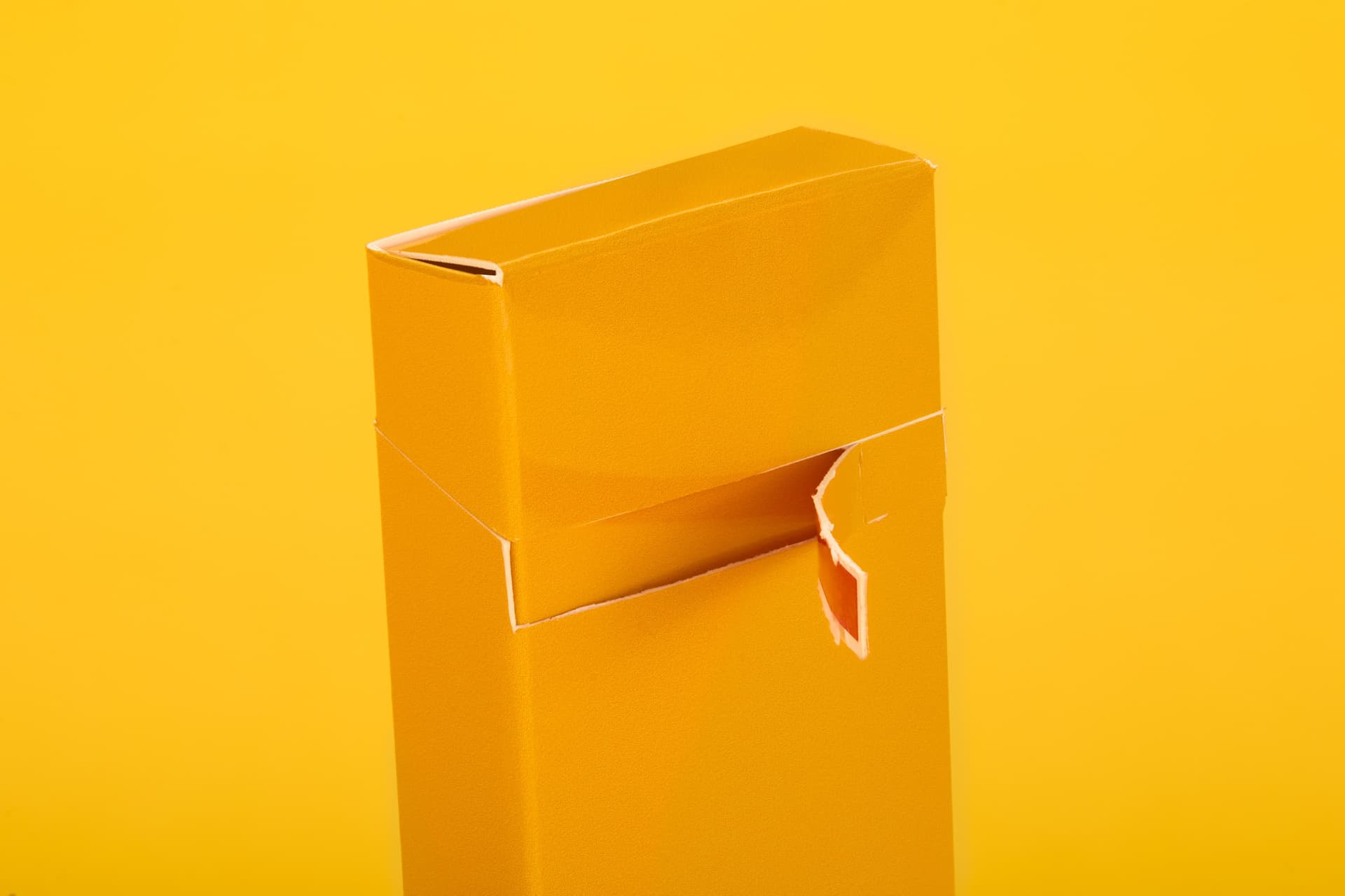Peel N Tear box with top being peeled away