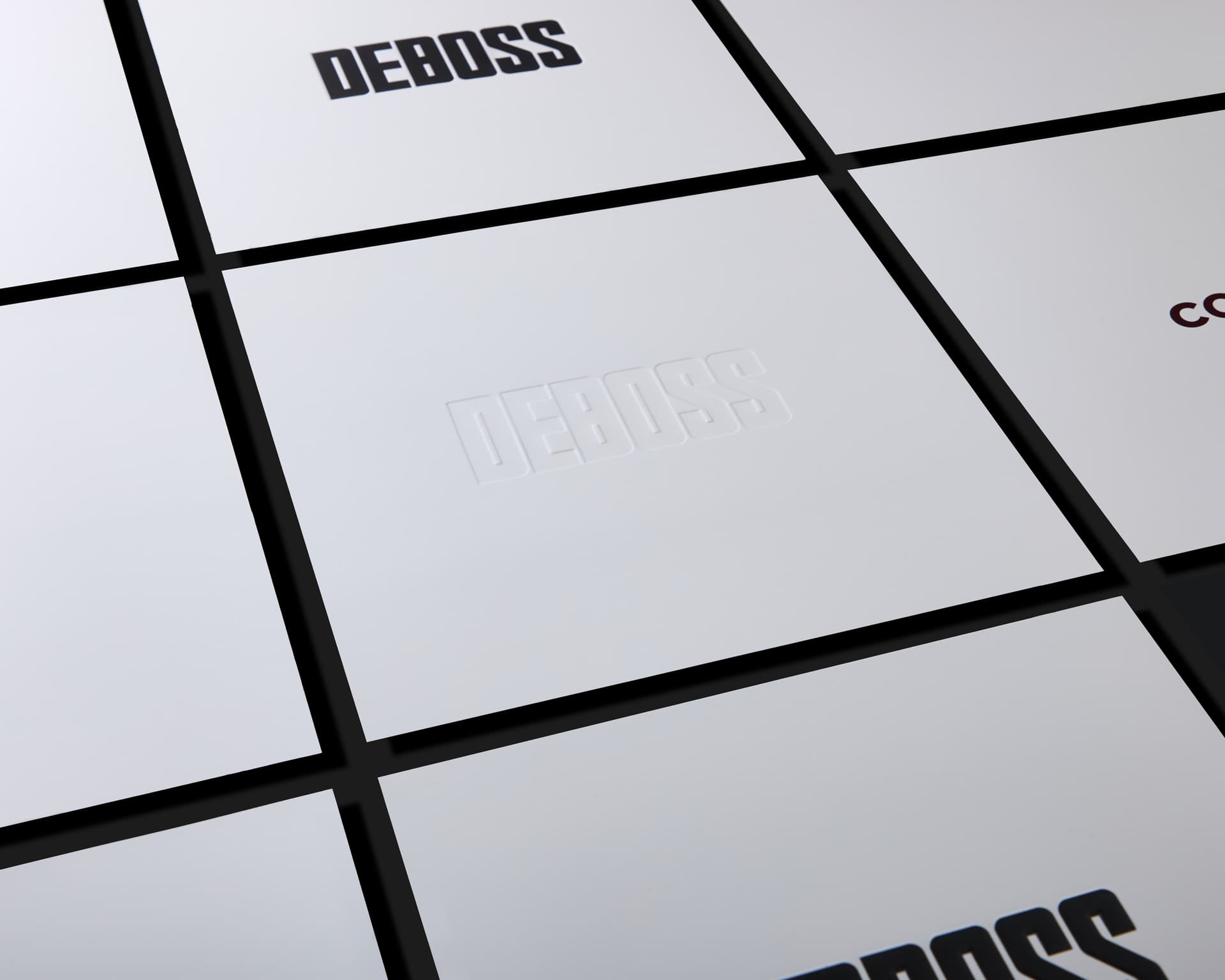 Deboss