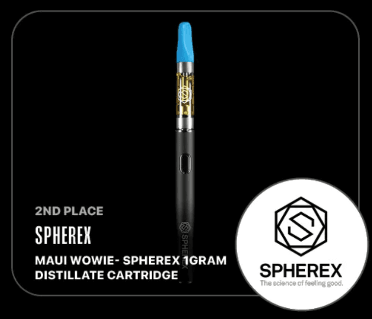 Spherex - Maui Wowie - Spherex 1Gram Distillate Cartridge