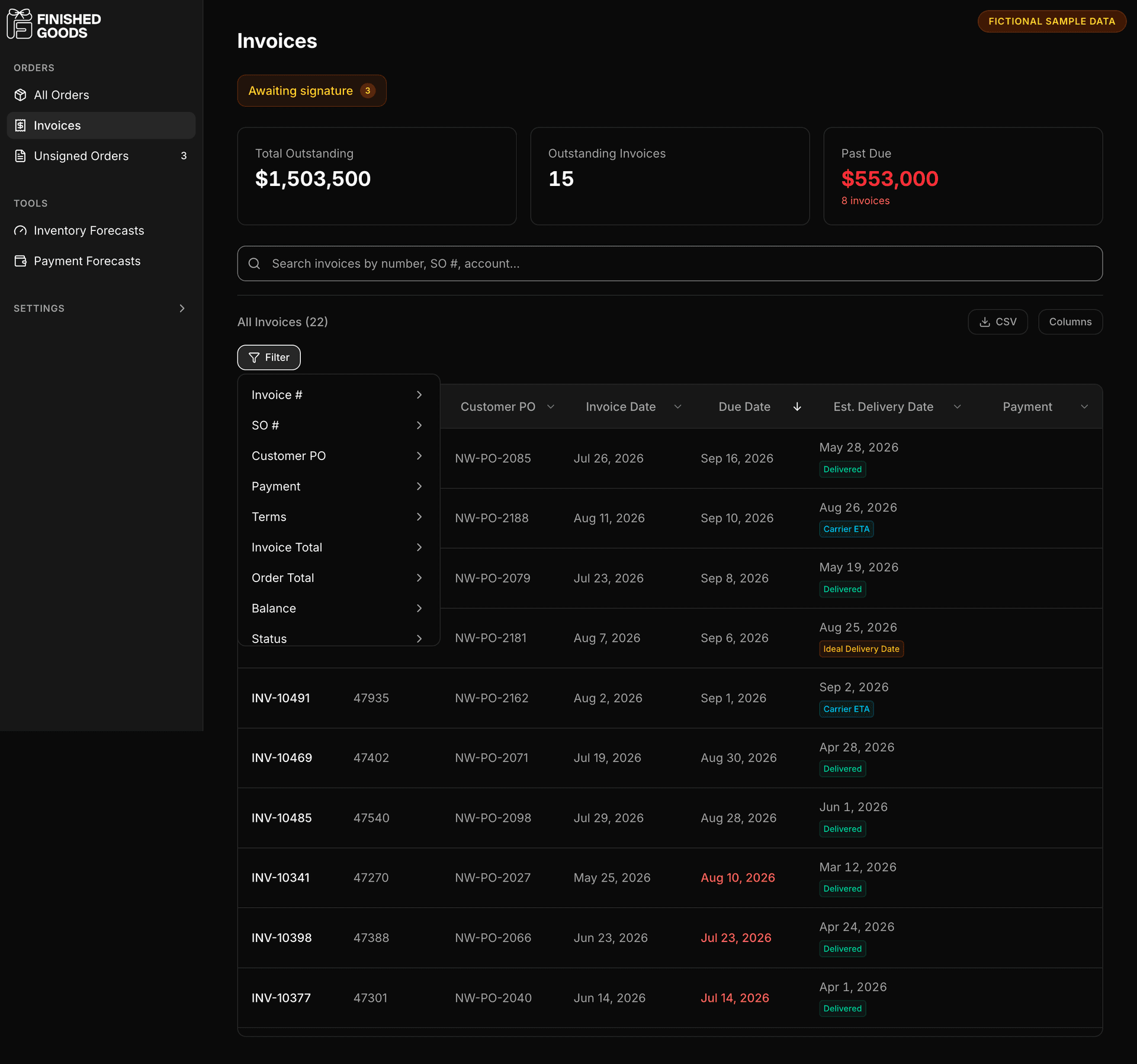 A Clearer Way to Manage Every Order: Inside the Finished Goods Client Portal