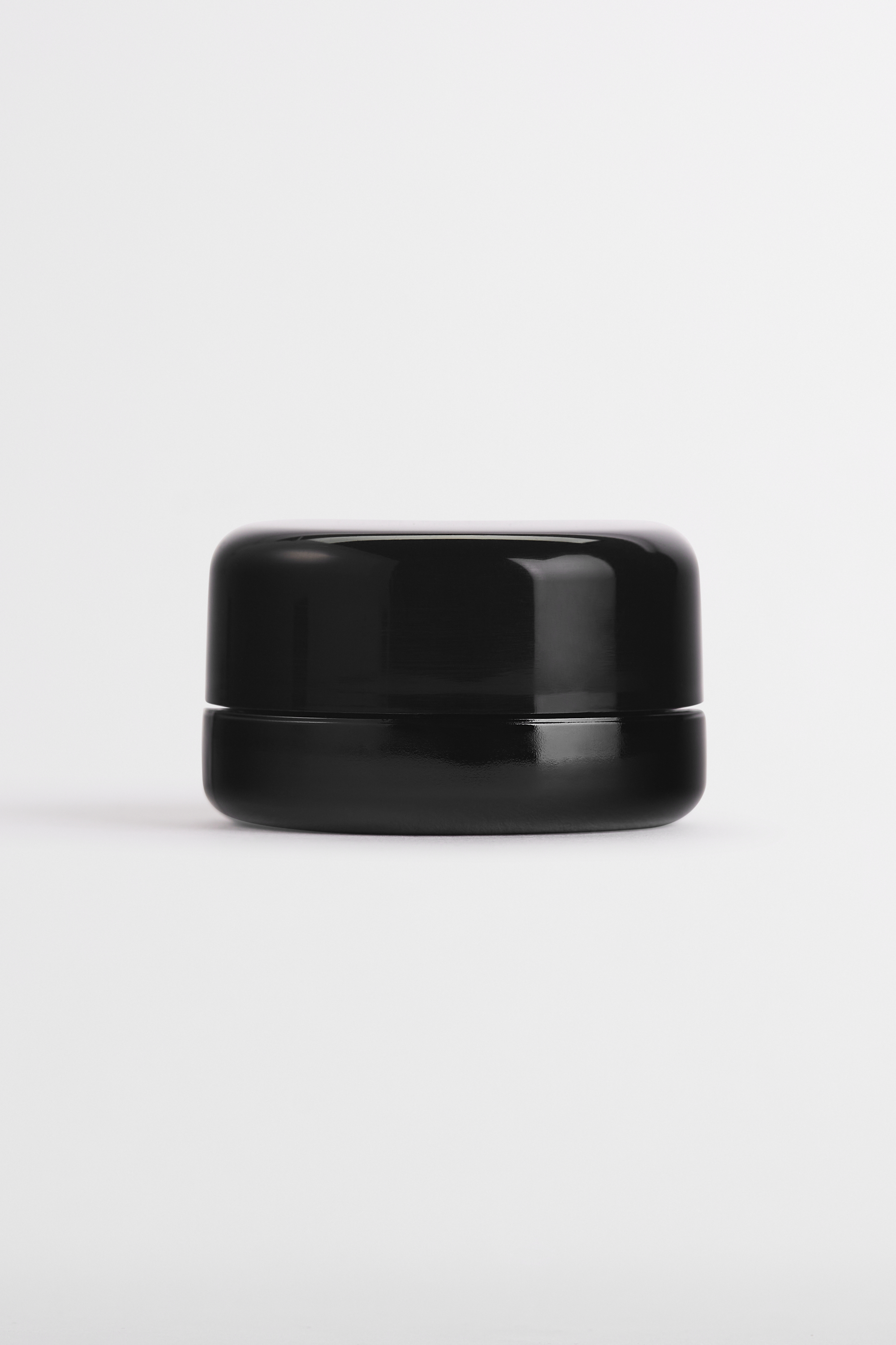 Black Glass concentrate jar