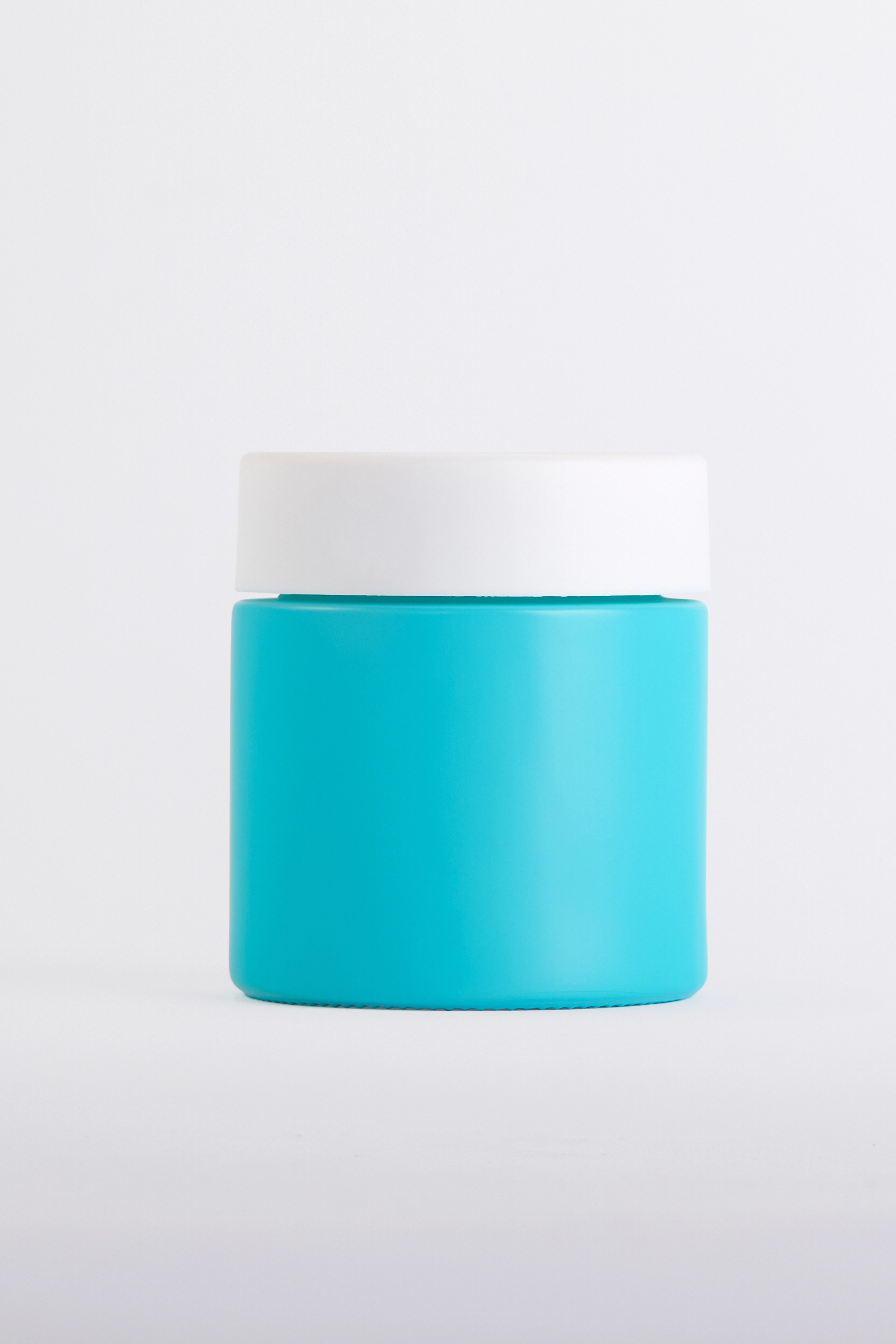 Custom Painted Glass child-resistant glass jar