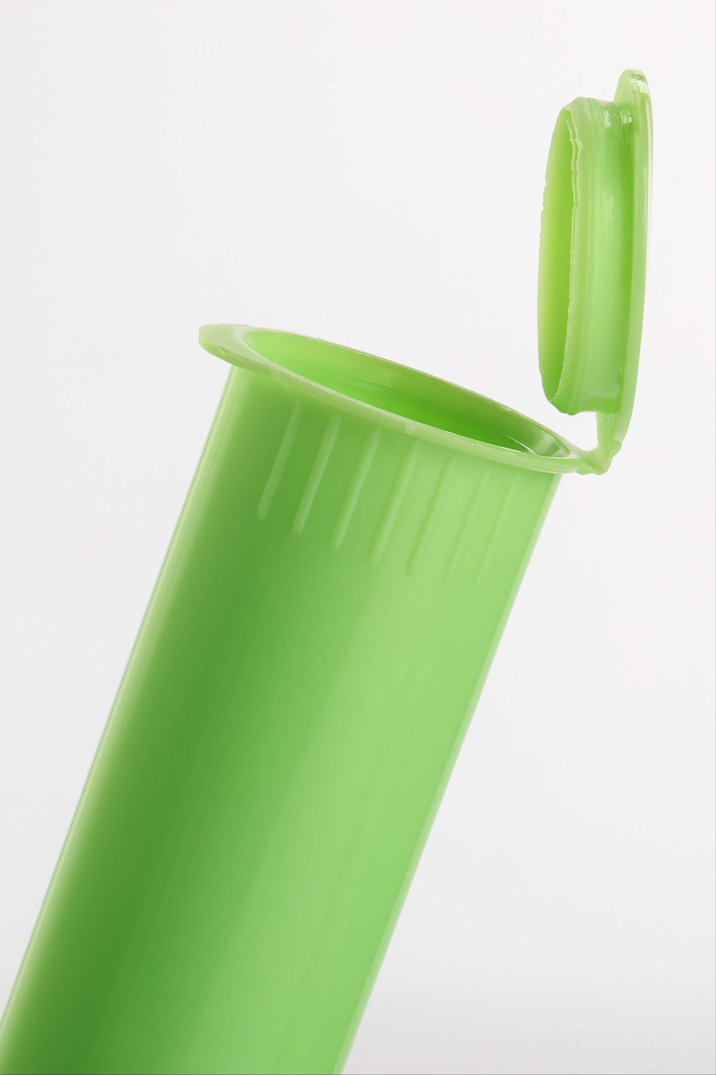 Green pop top tube