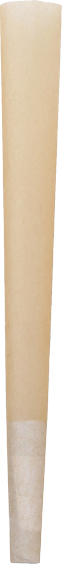 Finished Goods natural brown pre-roll cone