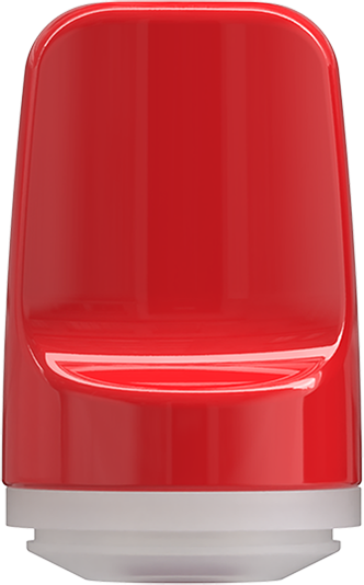 Duckbill mouthpiece — Red