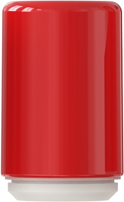 Barrel mouthpiece — Red