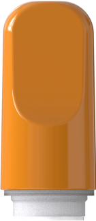 Duckbill mouthpiece — Orange