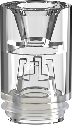 Barrel mouthpiece — Clear