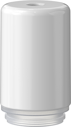 Barrel mouthpiece — White