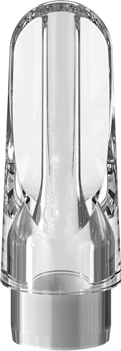 Plastic Duckbill mouthpiece — Clear