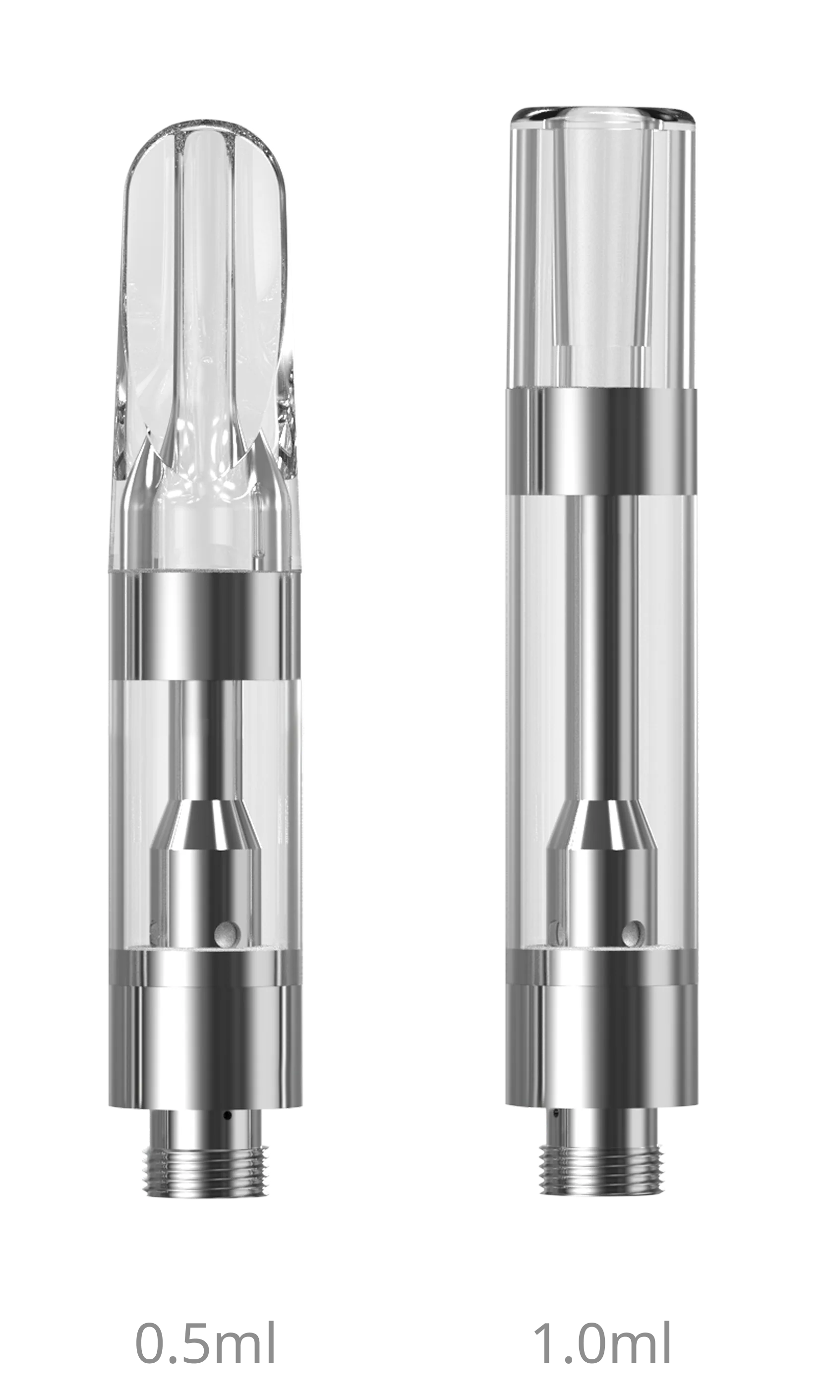 P510 cartridge variations — 0.5ml and 1.0ml sizes
