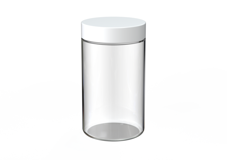 10oz flat CR glass jar (1)