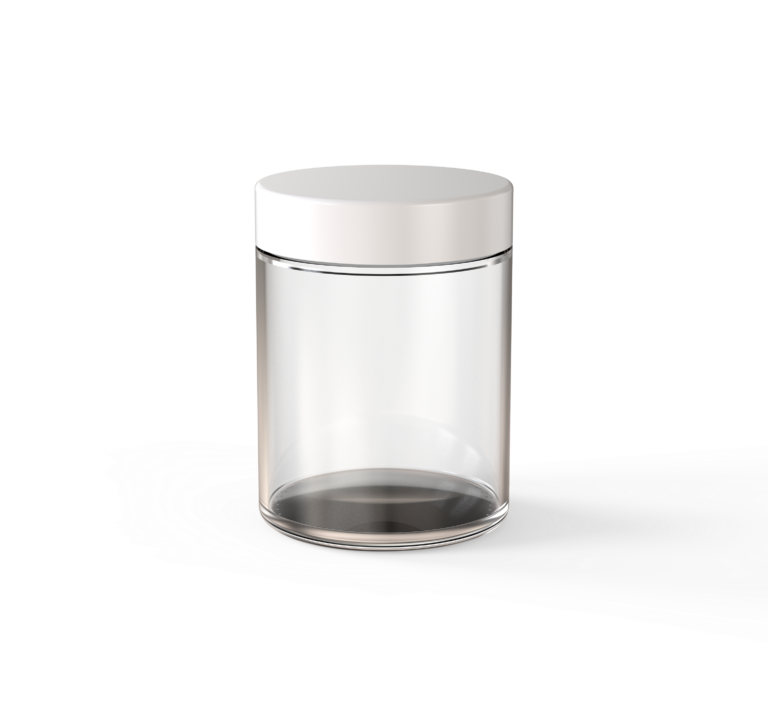18oz flat CR glass jar (3)