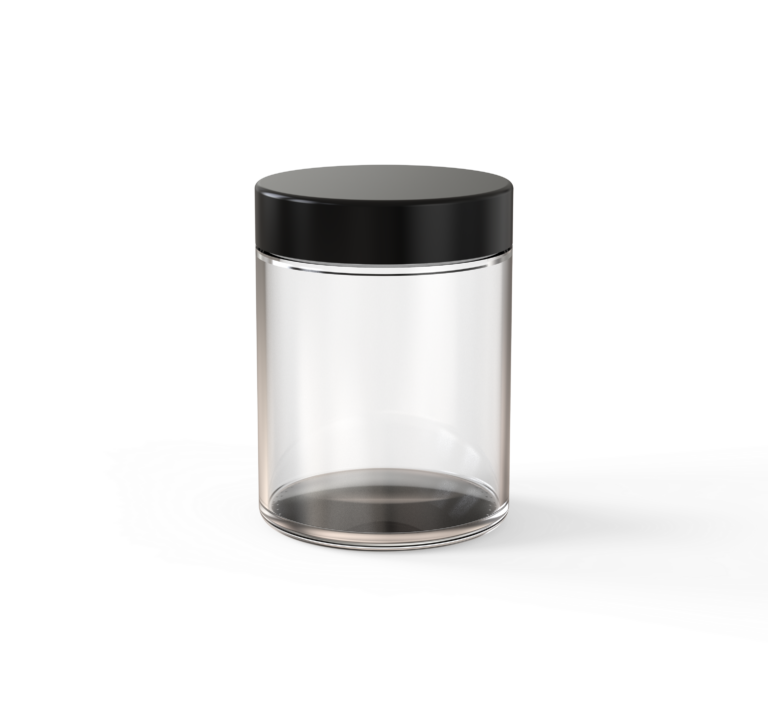 18oz flat CR glass jar (4)
