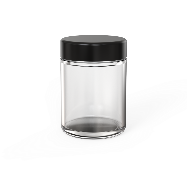 4oz flat CR glass jar (D57mm) (3)