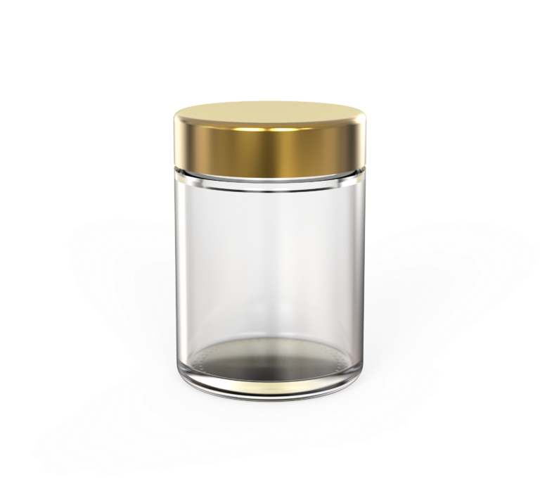 4oz flat CR glass jar (D57mm) (4)