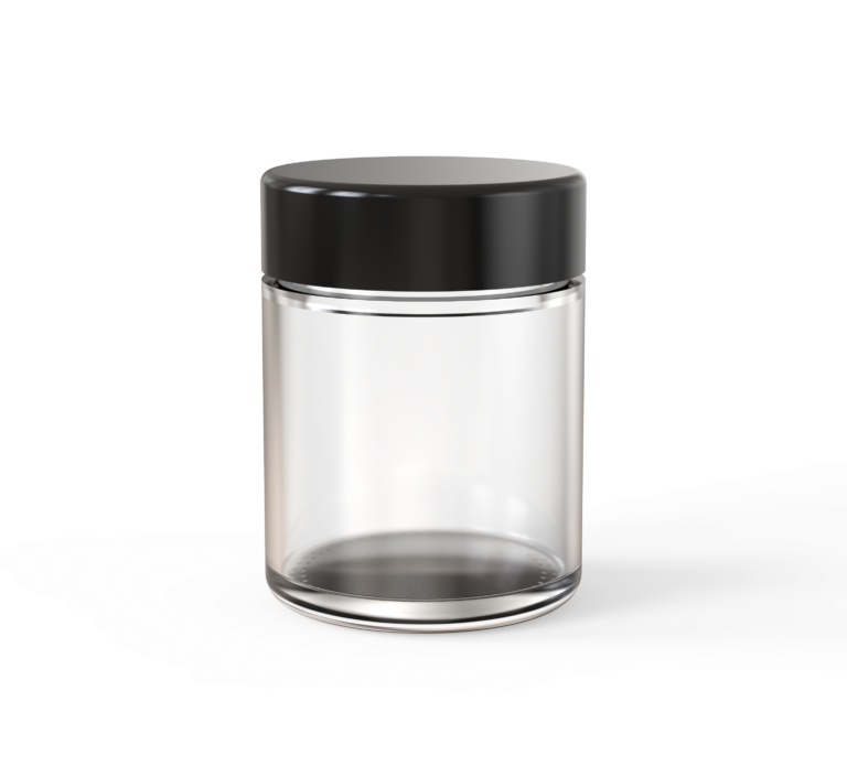 4oz flat CR glass jar (D60mm) (1)