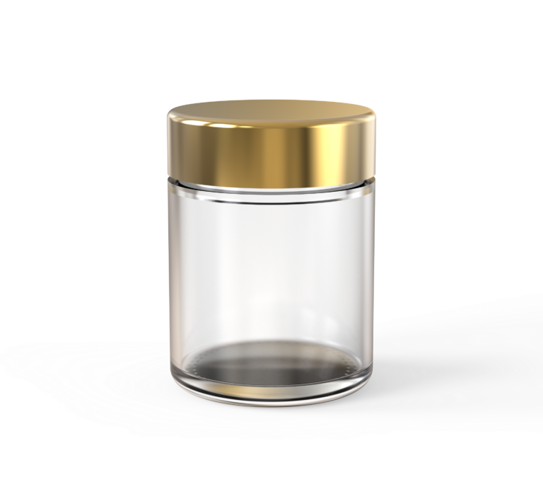 4oz flat CR glass jar (D60mm) (4)