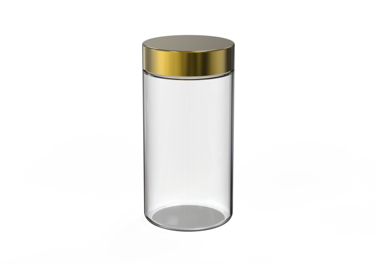 6oz flat CR glass jar (3)