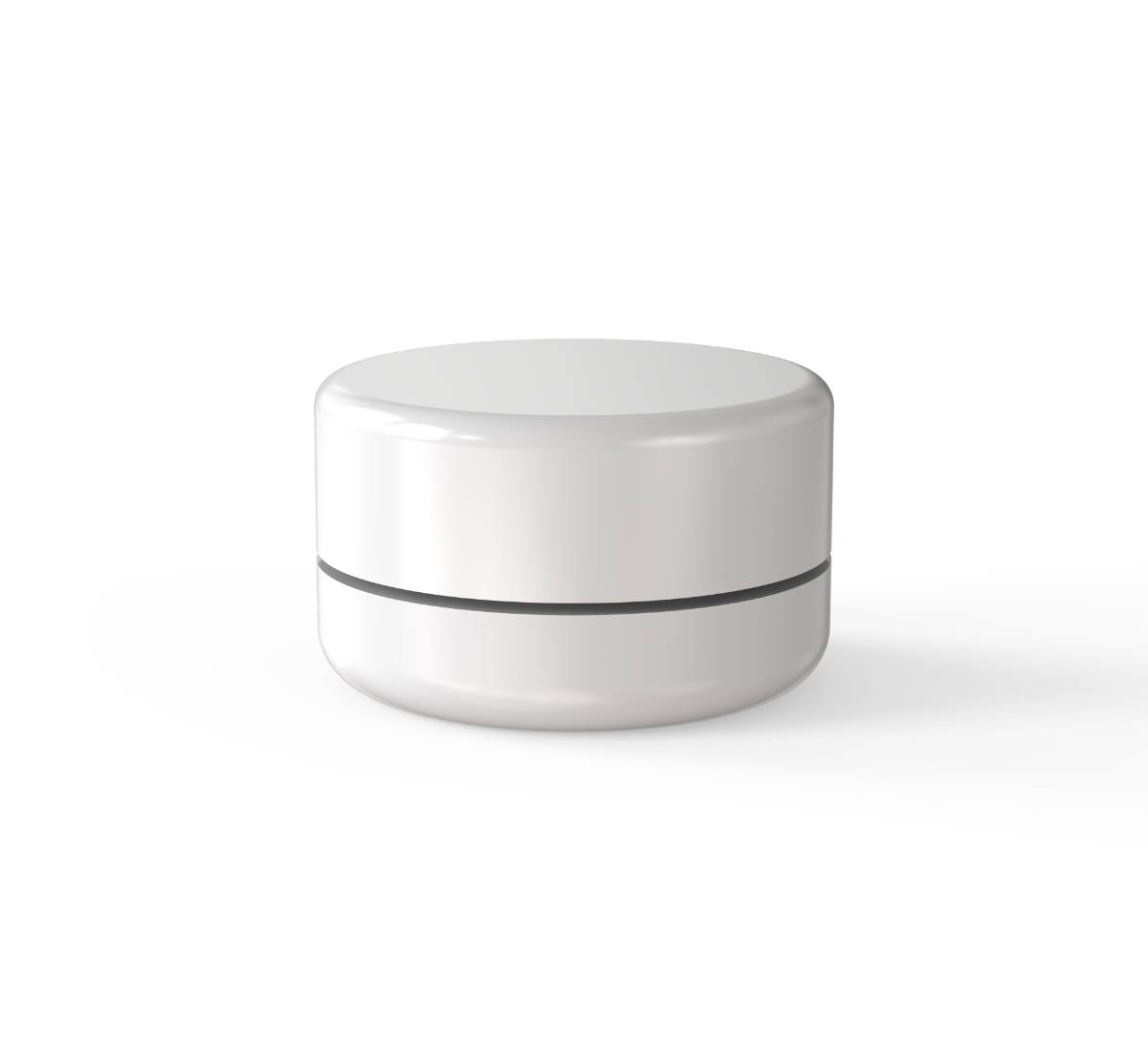 New Style 9ml Concentrate Jar - White Body + White Lid