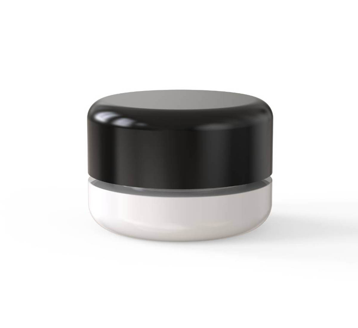 5ml-Concentrate-Jar-Black-Lid-White-Body
