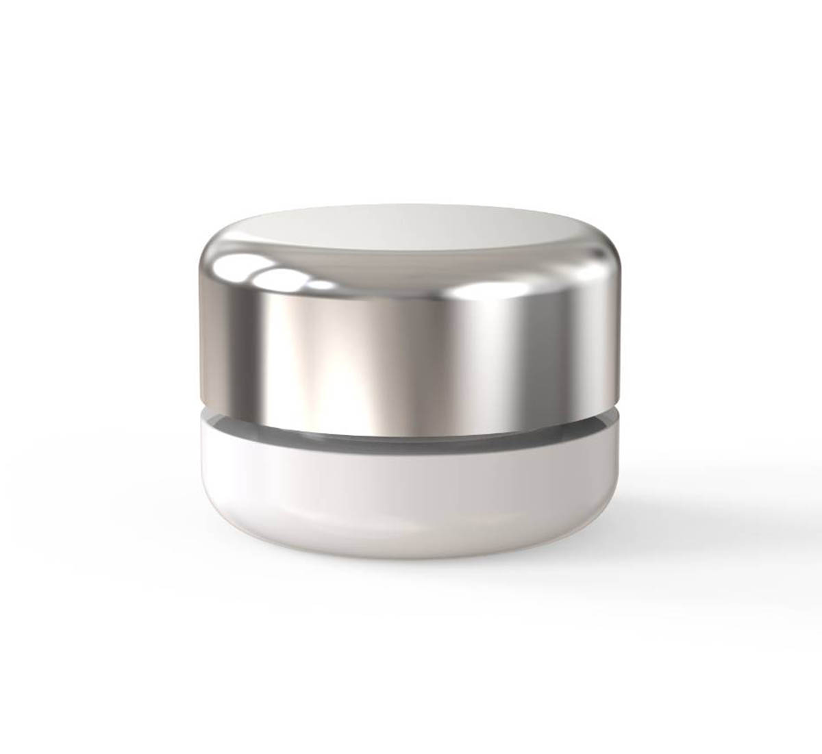 5ml-Concentrate-Jar-Silver-Lid-White-Body