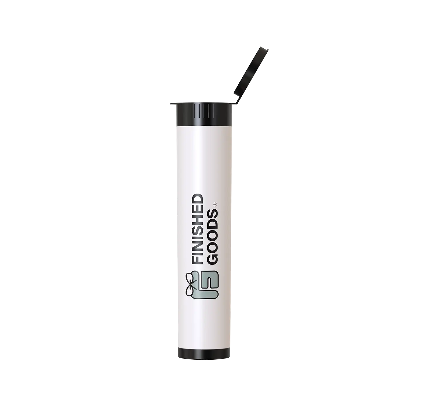 Pop Top Tube - Black, with Logo